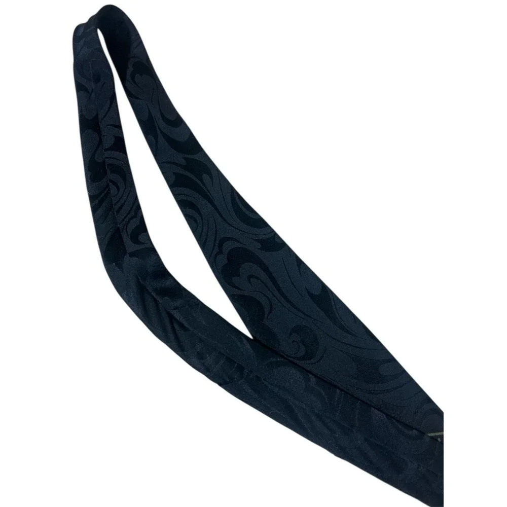 Vintage 100% Silk Tie Made in USA - Classic Ornamental Power Business‎ Necktie